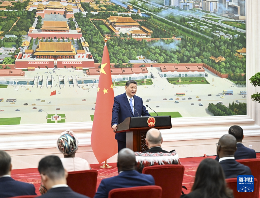 习近平接受外国新任驻华大使递交国书(图2)