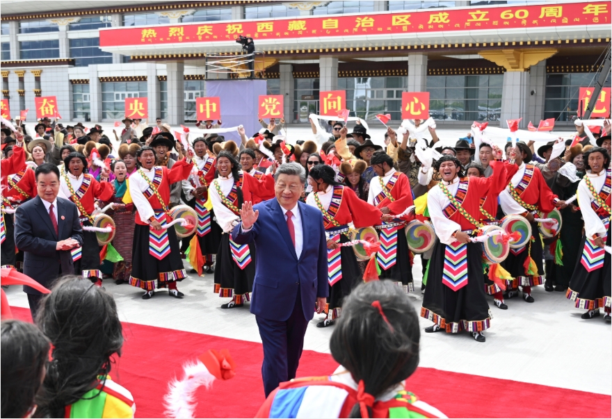 “共建中华民族共同体 书写美丽西藏新篇章”(图3)