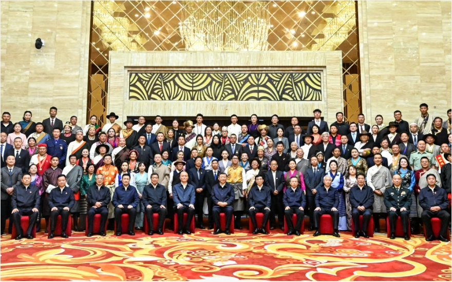 “共建中华民族共同体 书写美丽西藏新篇章”(图5)