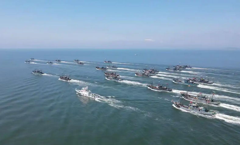 黄渤海开渔启护航行动 海上安全需法律护航
