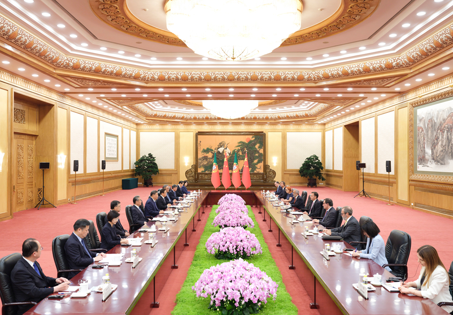 习近平会见葡萄牙总理蒙特内格罗(图2)